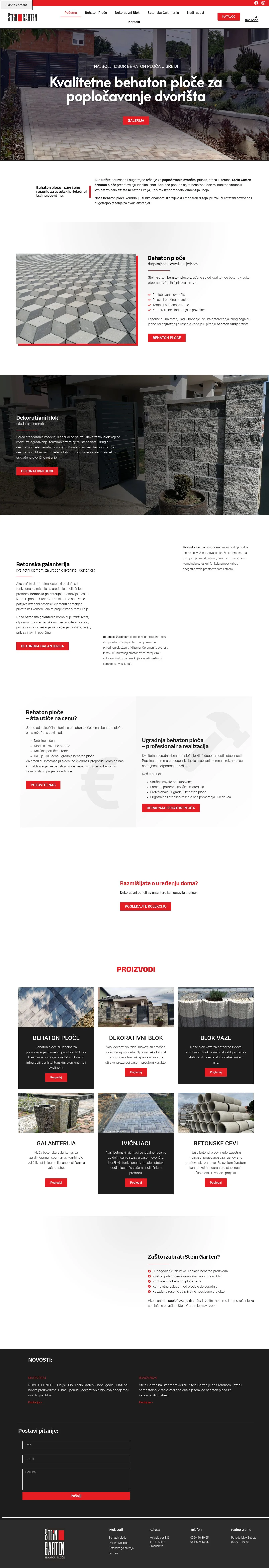 Pogledajte sajt — Behaton ploče